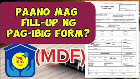 mdf pag-ibig form|Pag.